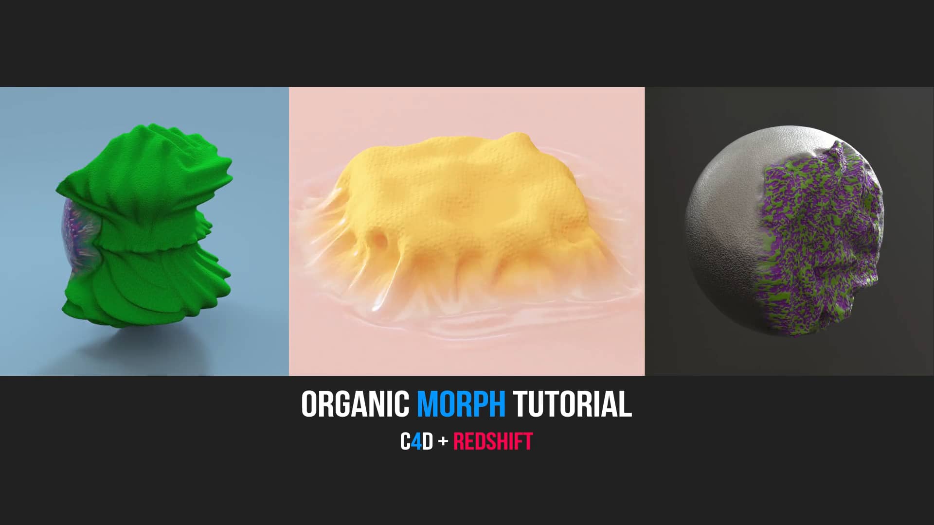 Organic Morph Tutorial (C4D + Redshift) on Vimeo