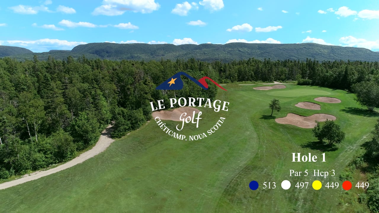 Hole 1 — Hole flyover video