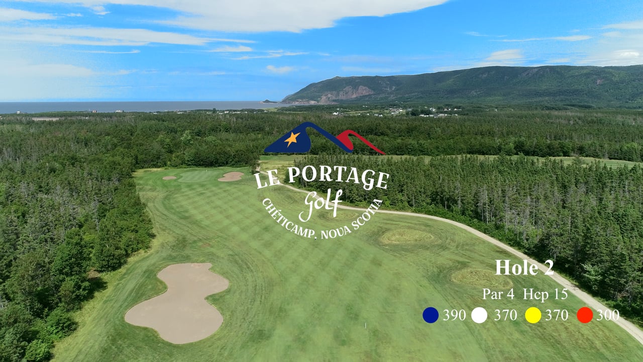 Hole 2 — Hole flyover video