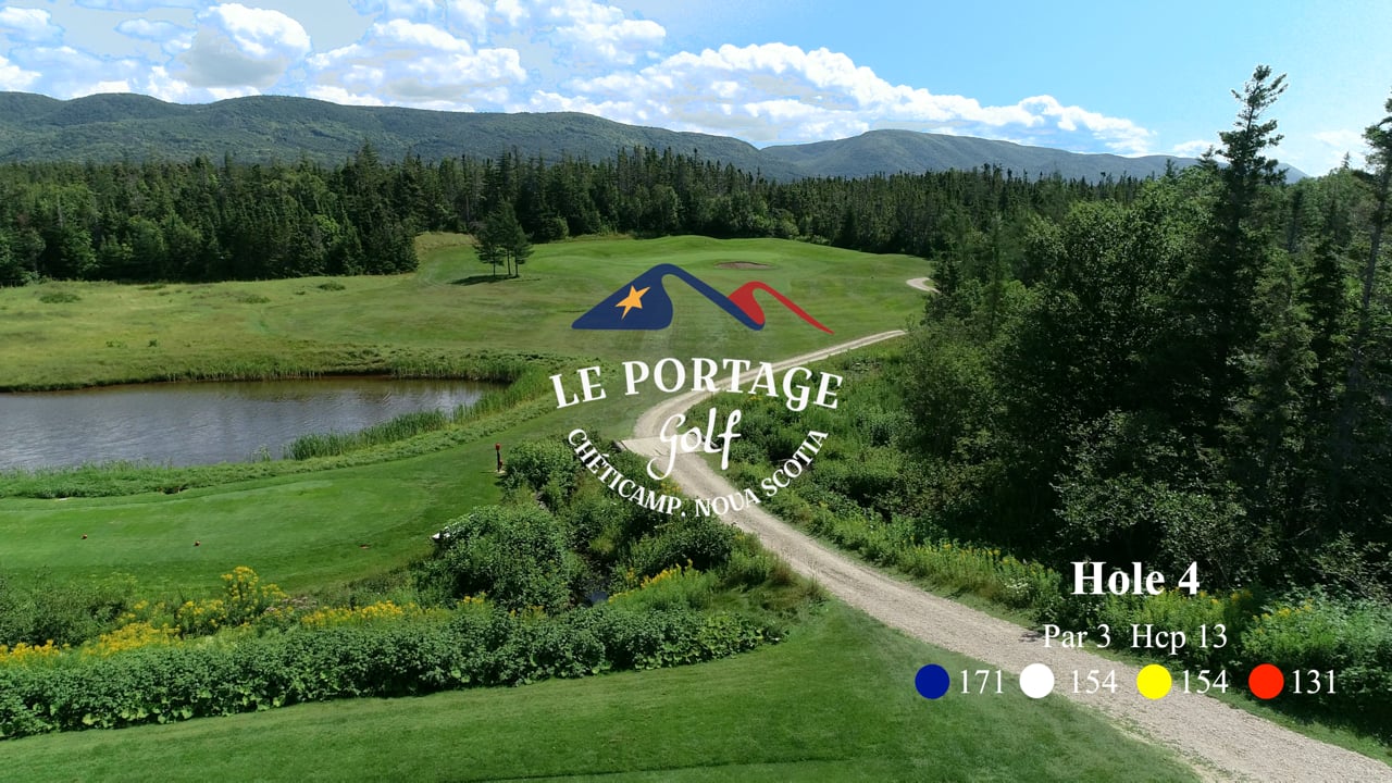 Hole 4 — Hole flyover video