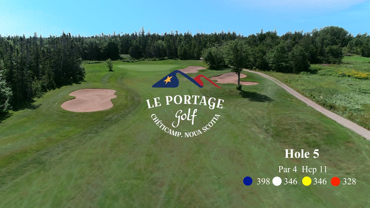 Hole 5 — Hole flyover video