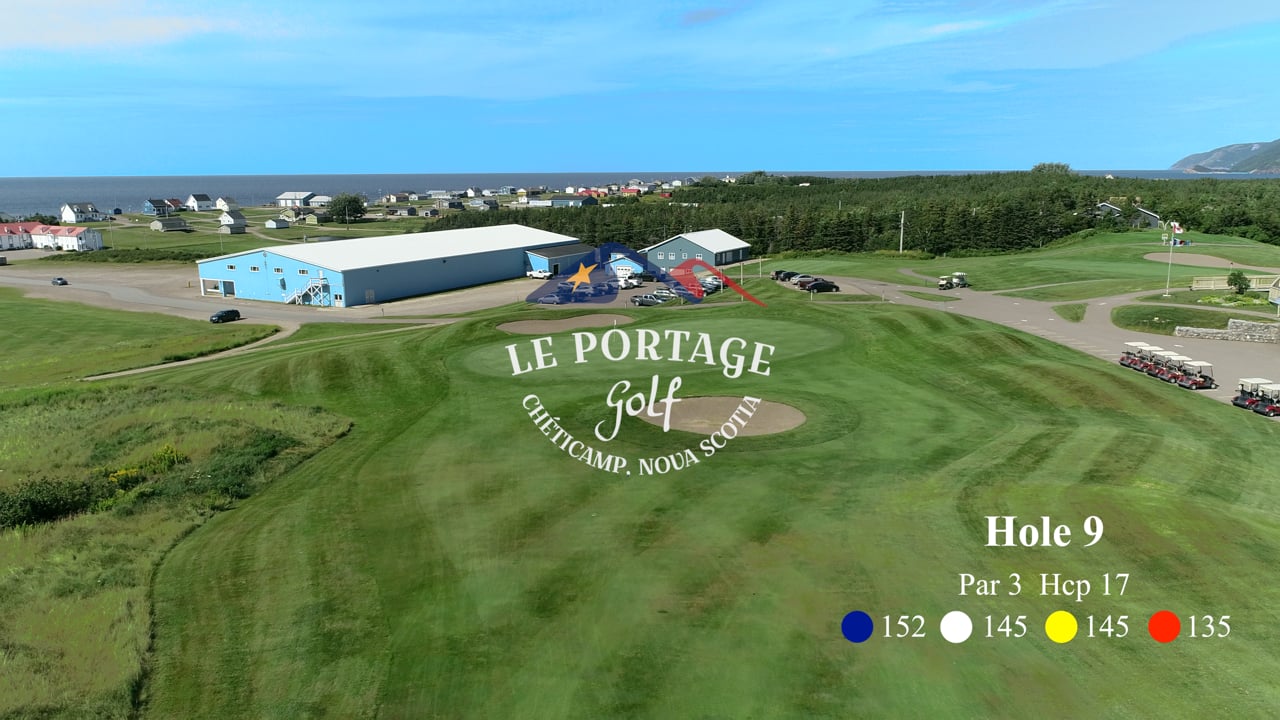 Hole 9 — Hole flyover video
