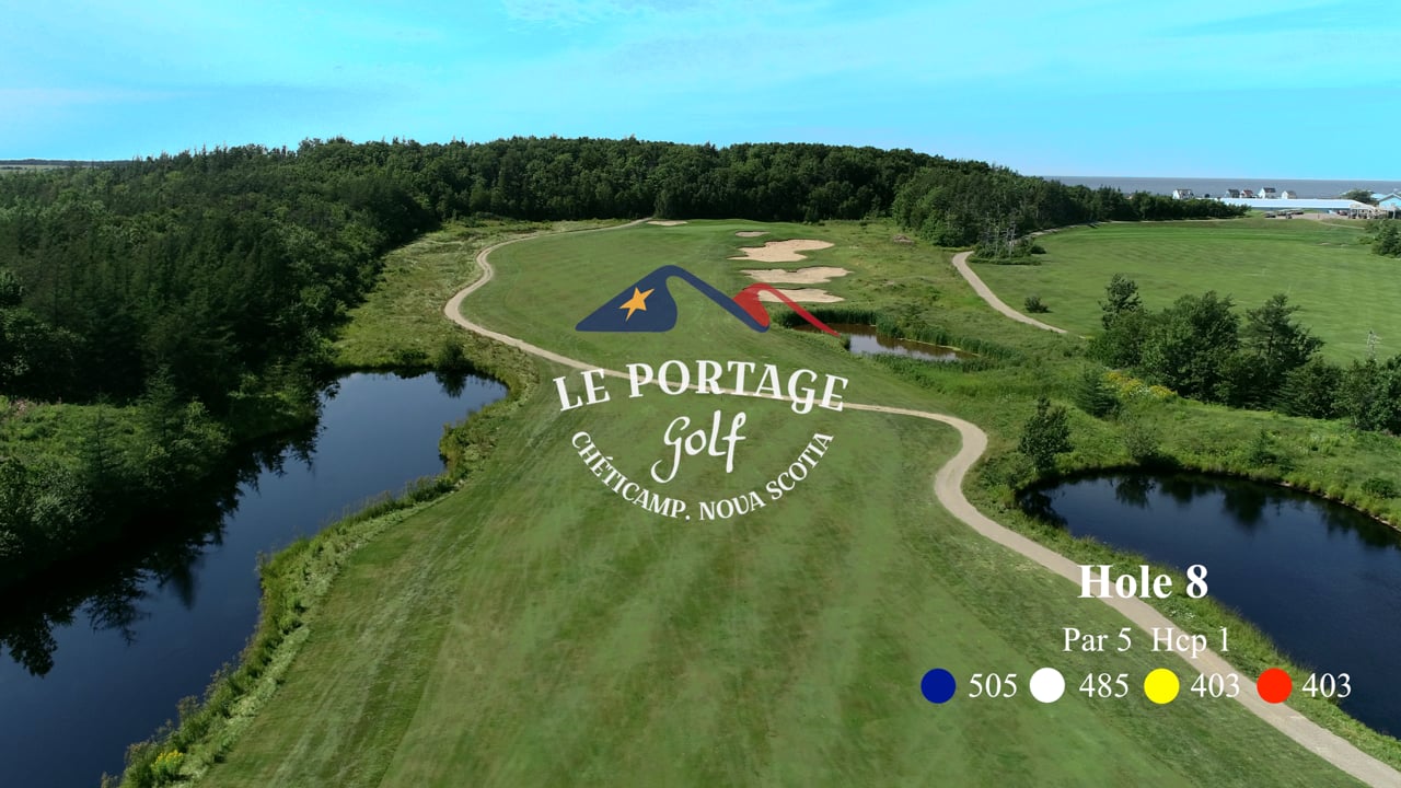 Hole 8 — Hole flyover video
