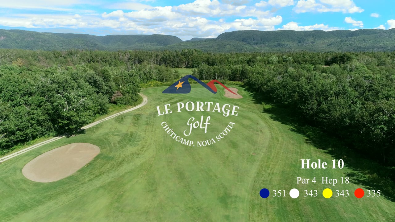 Hole 10 — Hole flyover video