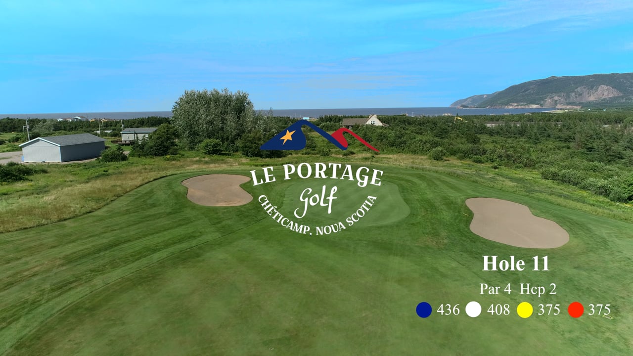 Hole 11 — Hole flyover video