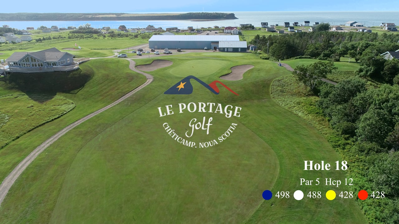 Hole 18 — Hole flyover video