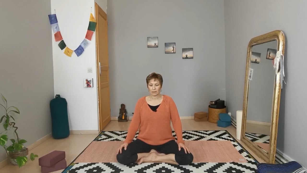 3. Cours de yoga : Trouver son équilibre avec Pascaline Benovici Berton (59 minutes)