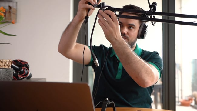 NT-USB als Studio-Großmembranmikrofon für mobilen und semi-professionellen Gebrauch