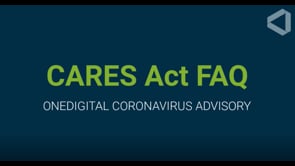 OneDigital CARES Act FAQ