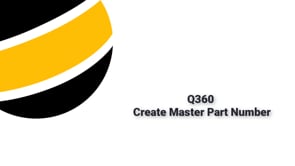Create a Master Part Number