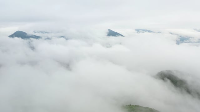 Montagna, Cielo, Nebbia, Colline, Aria