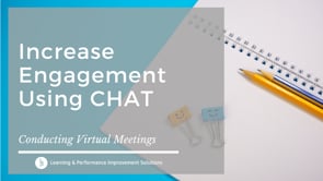 Increase Engagement Using CHAT