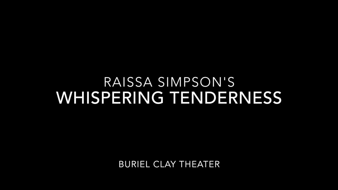 Whispering Tenderness Highlights