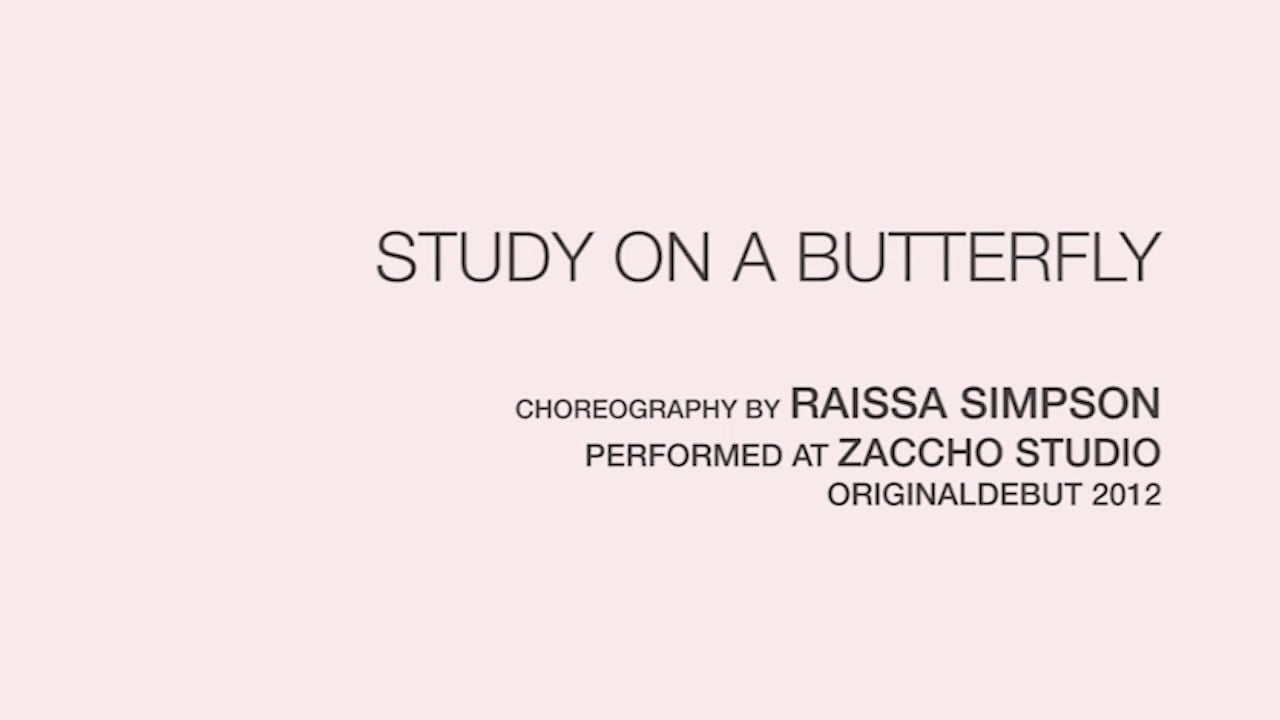 Study on a Butterfly Highlights