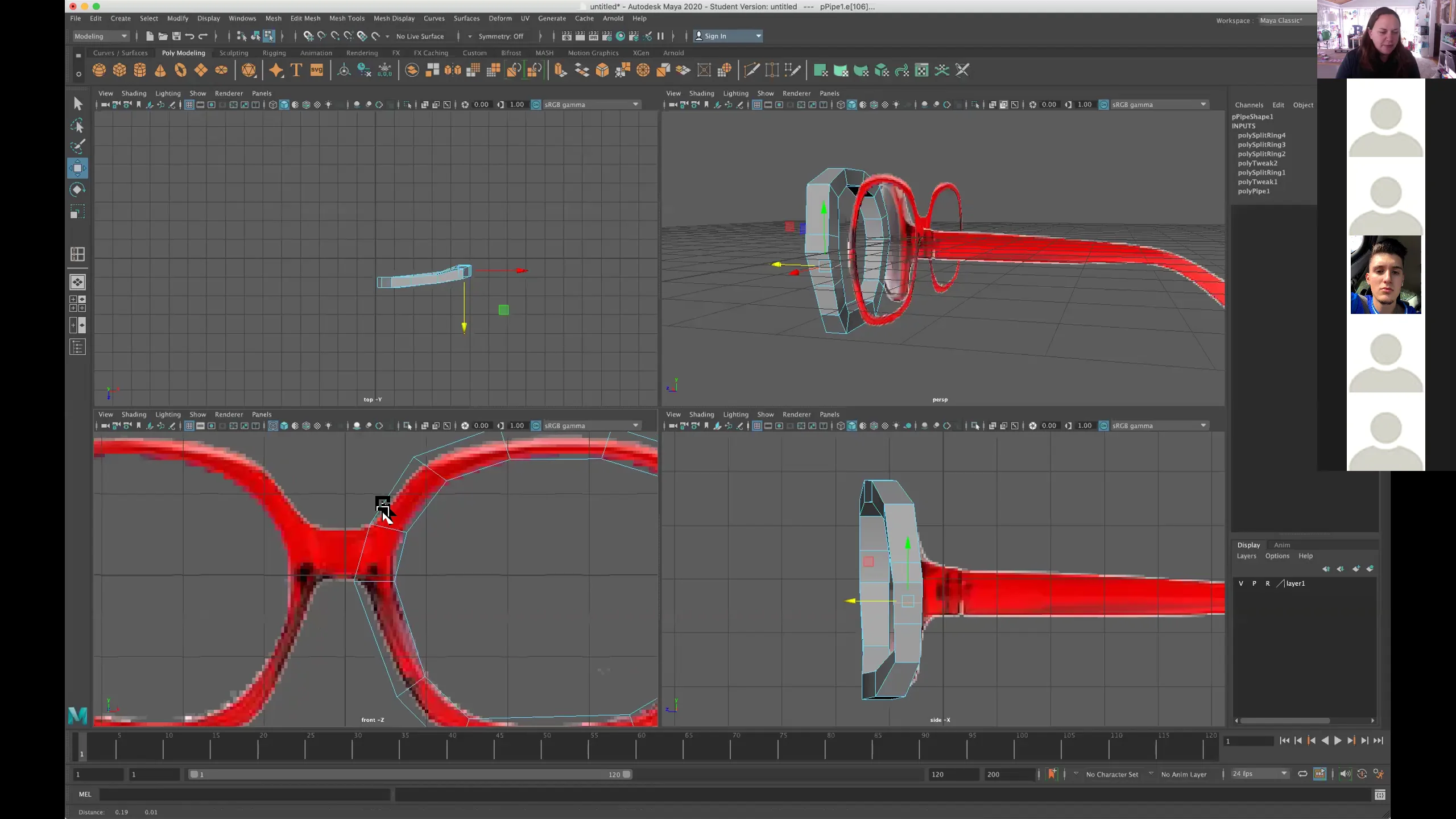 April 1 - Glasses Modeling Tutorial on Vimeo