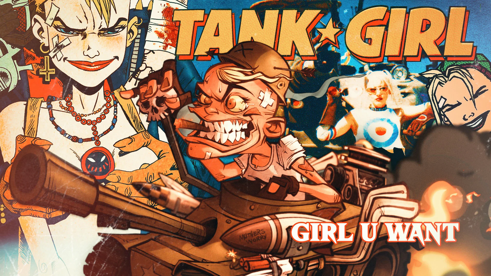 TANK GIRL - Girl U Want (Devo)