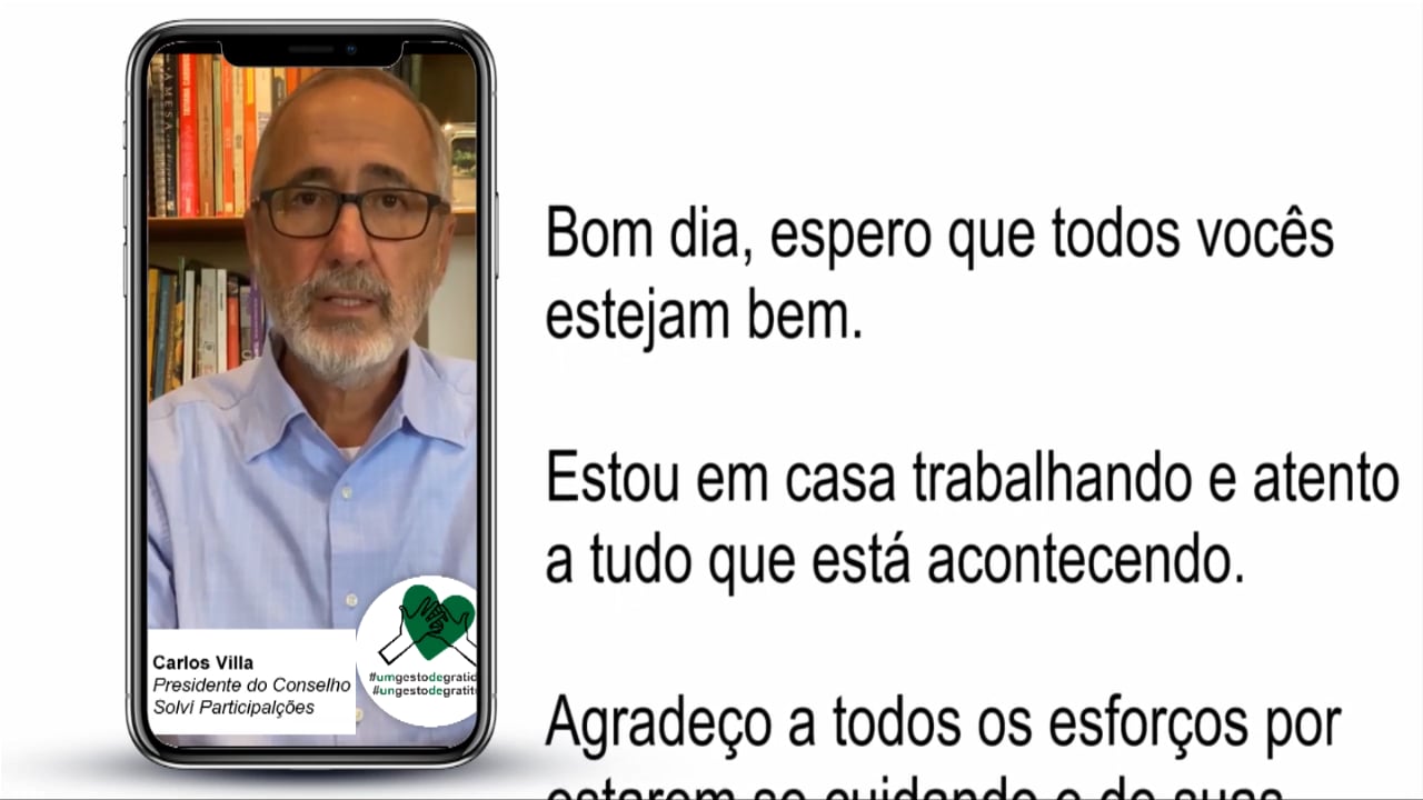 UM GESTO DE GRATIDÃO - 0028 - CARLOS VILLA