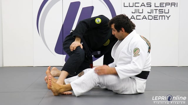 Knee Shield Sweep Attempt to Sweep Variation