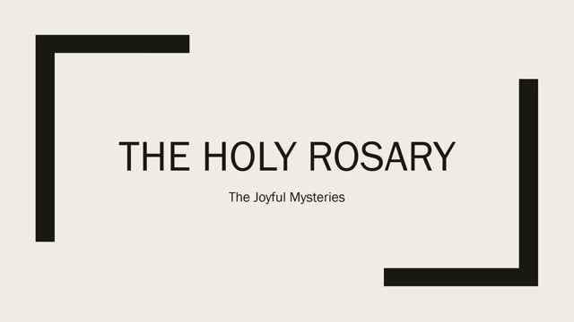 Joyful Mysteries