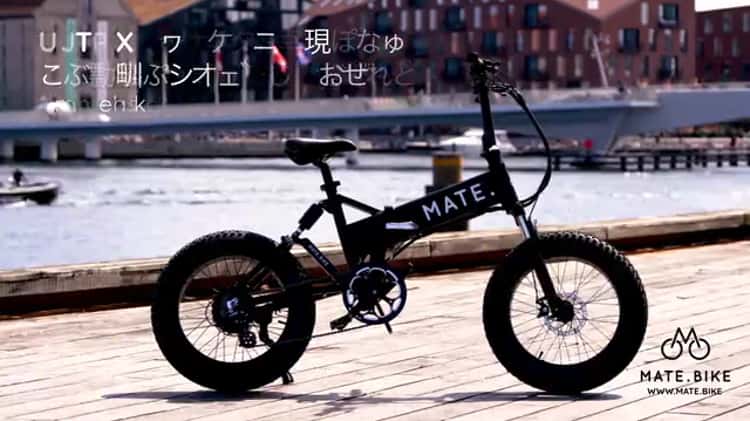 Mate x hotsell bike video