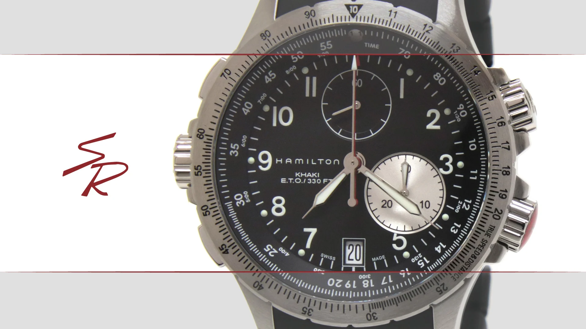 Hamilton Khaki Aviation Eto Chrono 42mm H77612333