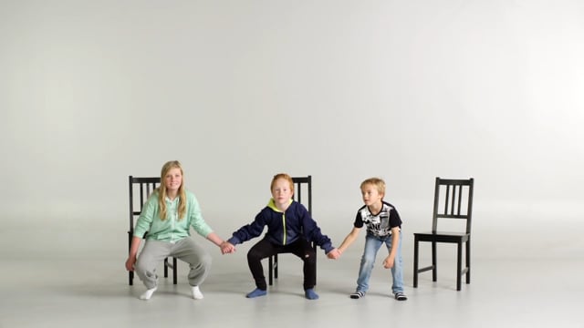 Sterke ben og armer med Ronja, Jesper og Tobias - Tid: 2:30 min