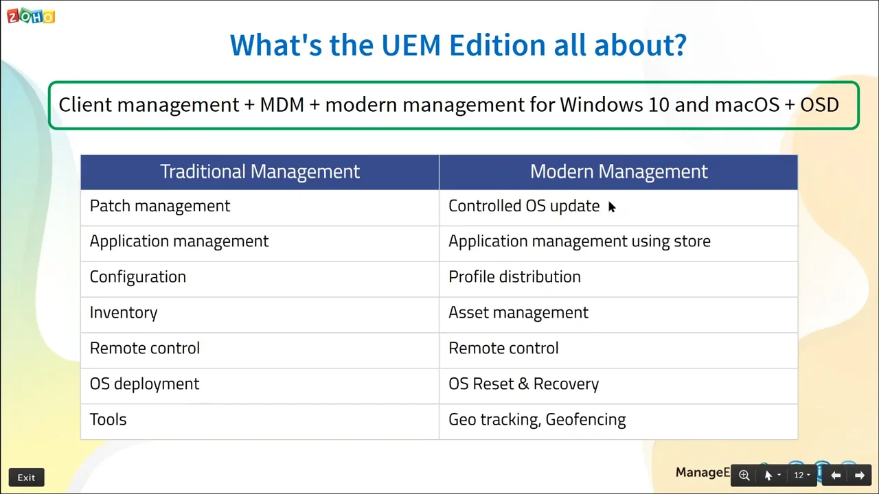 ManageEngine Desktop Central Remote Control training on Vimeo