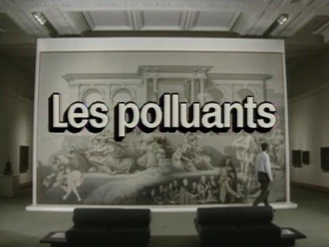 La conservation préventive dans les musées – Les polluants (4/19)
