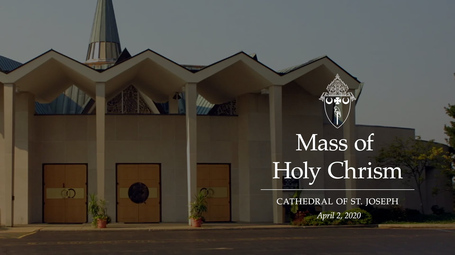 Mass of Holy Chrism at the Cathedral of St. Joseph on Vimeo