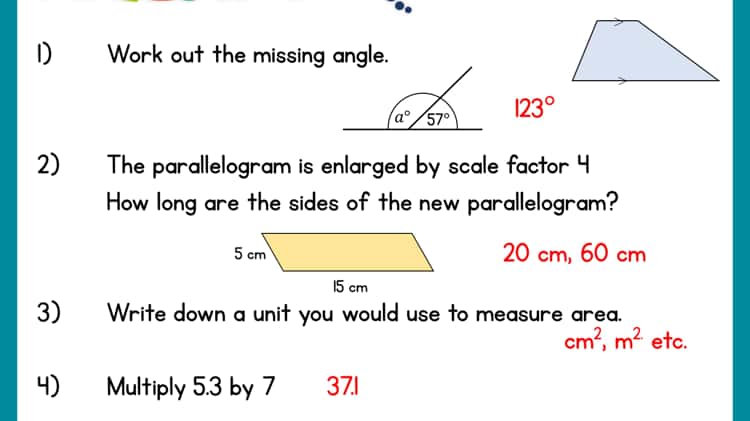 Lesson 4 - Step 7 - Angles in a triangle - missing angles on Vimeo