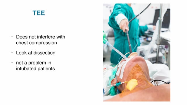 Are there advantages of TEE in resuscitation?