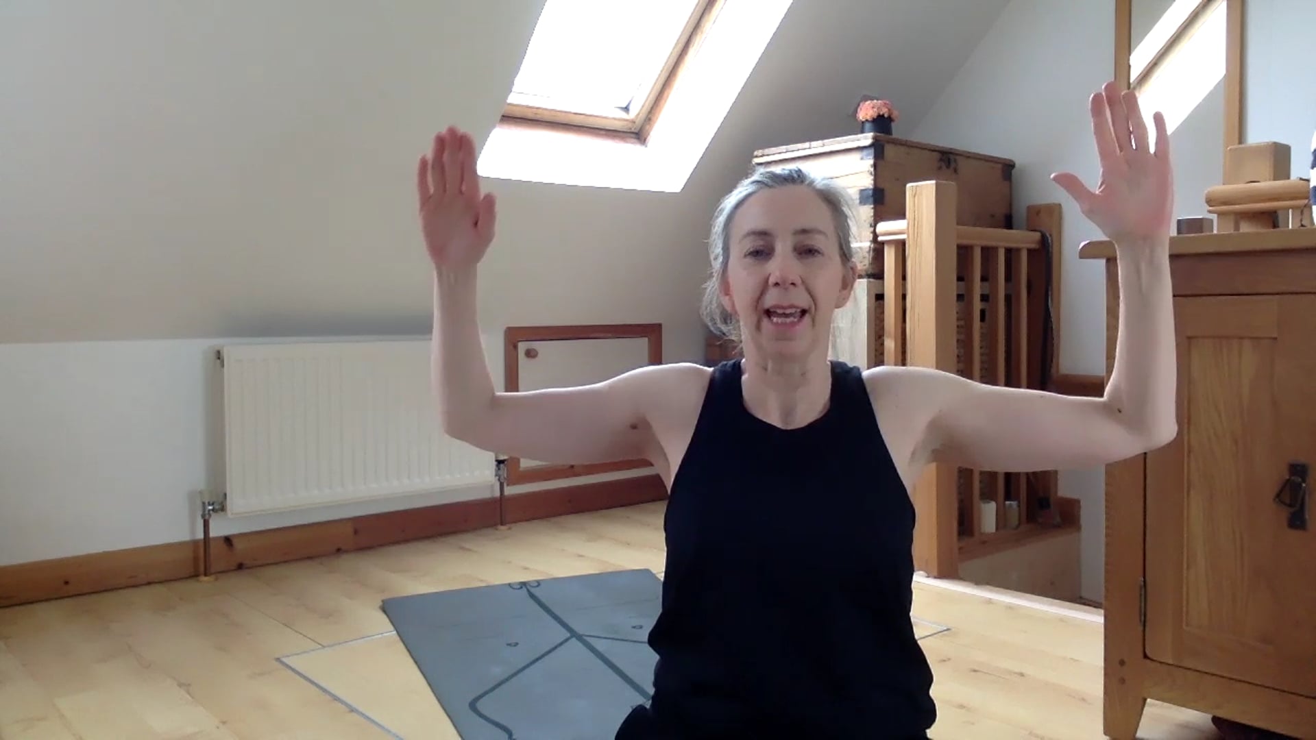 short yoga for neck & shoulder relief