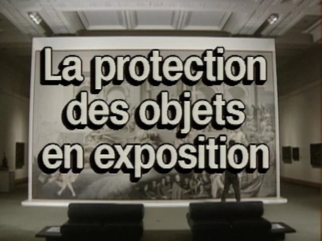 La conservation préventive dans les musées – La protection des objets en exposition (8/19)