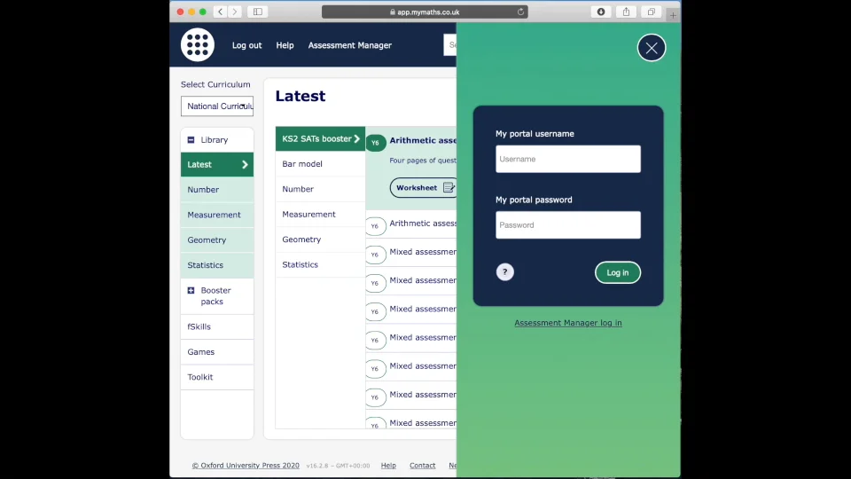 Logging into MyMaths on Vimeo