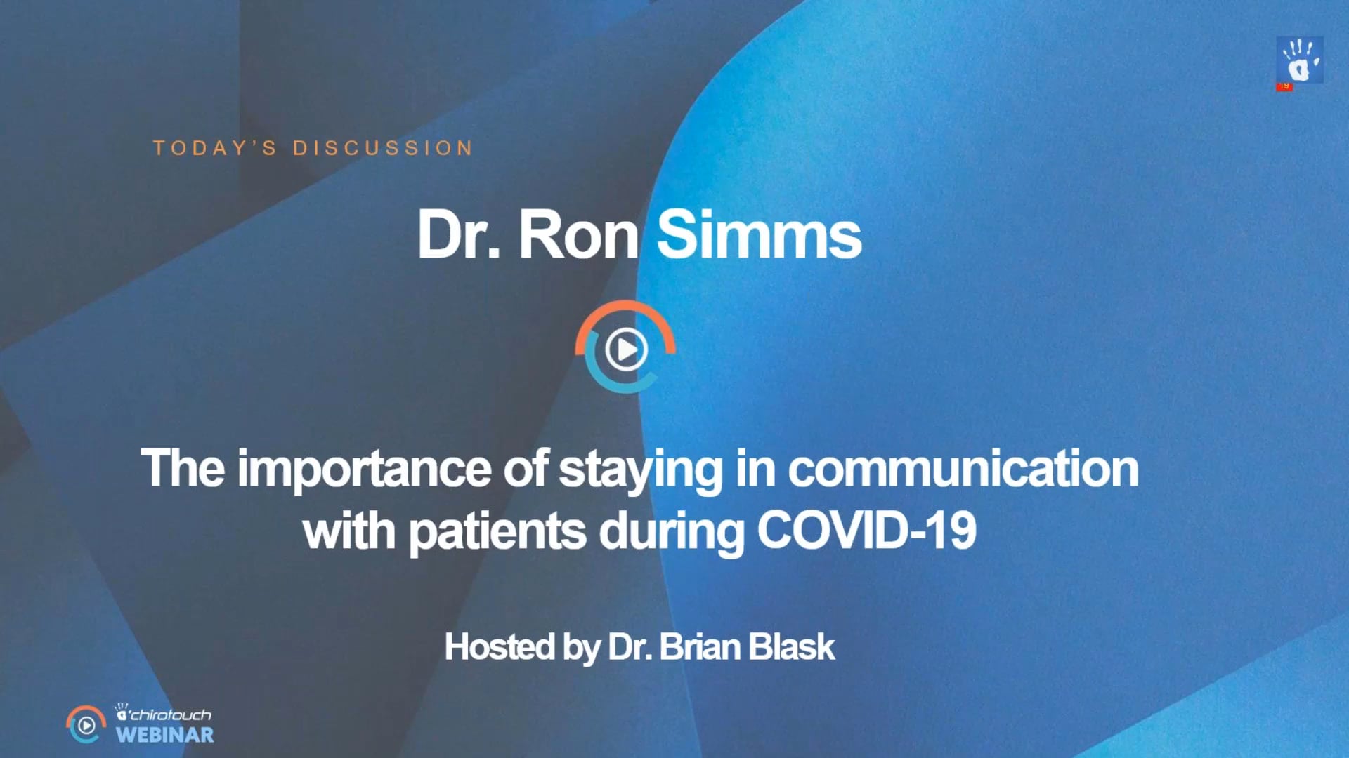 Dr Ron Simms Staying in Communication with Patients During COVID-19 ...