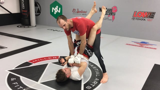 Punching to Leg Drag Pass