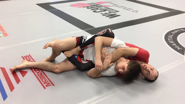Single Leg to the Back Mount on the Wall