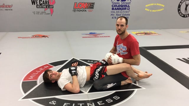 Ground & Pound- Cross Grip Control