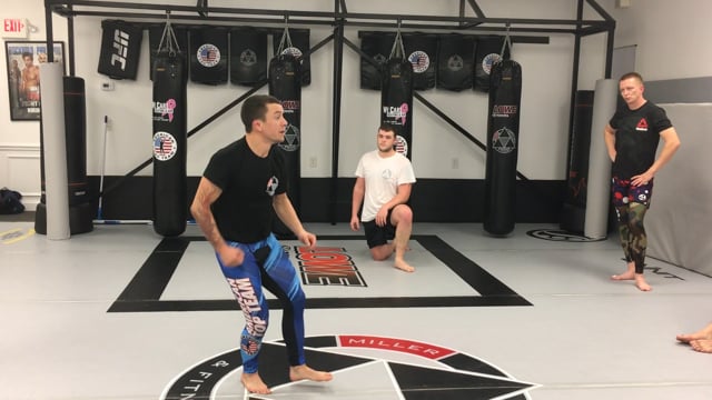 Tree Top Single Leg Takedown to Leg Drag
