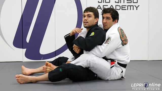 Back Control Defense and Escape to Side Control