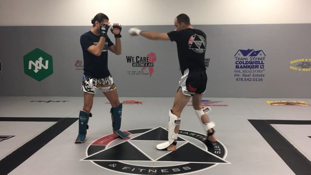Countering the Lead Switch Kick after X Block