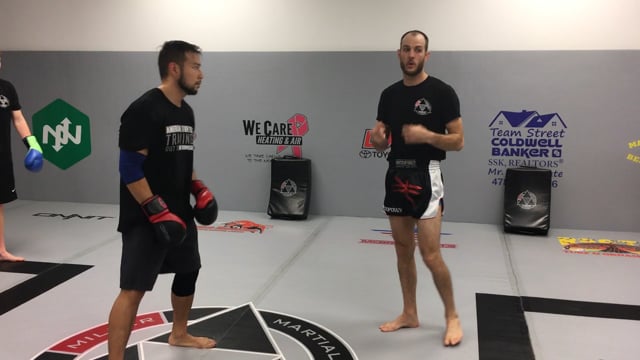 Resetting from the Caught Body Kick