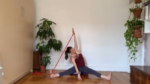 Special Guest Class: Yoga w/Resistance Bands: Parivrtta Janu Sirsasana w/Laurel Beversdorf