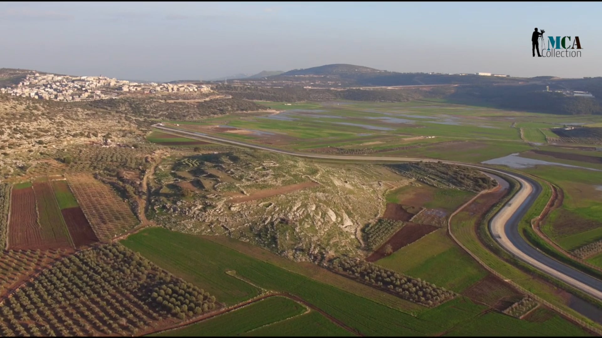 מסע אווירי תלים מקראיים וחורבות בארץ ישראל