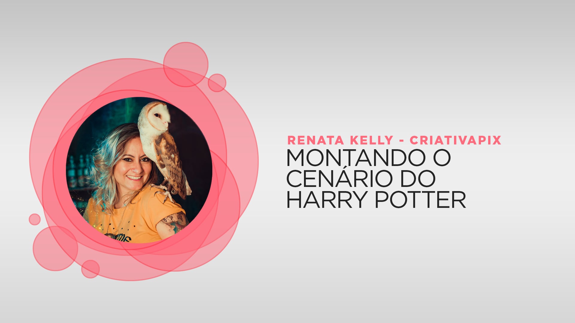 Renata Kelly - Montando o cenário do Harry Potter