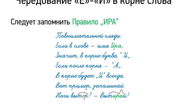 Чередование е и в корнях задания. Чередование е и в корнях задания