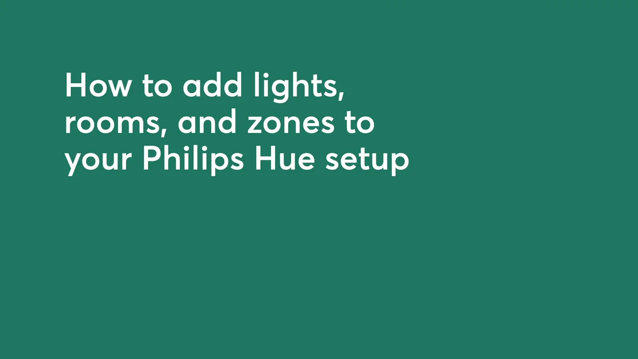 Adding deals hue lights