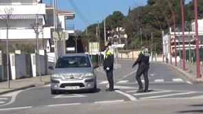 Més controls policials amb l'arribada de la Setmana Santa
