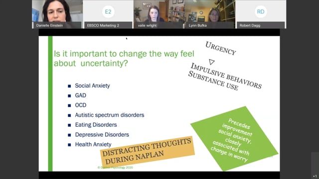 Session 3: Managing Anxiety and Stress in Times of Uncertainty WEBINAR