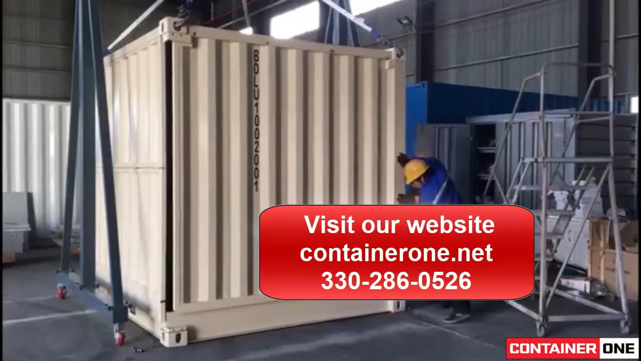 Container One 10ft Collapsible Shipping Container on Vimeo